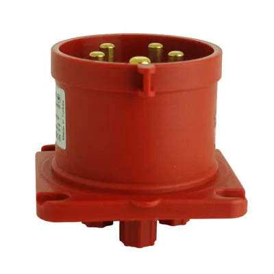 Produktbild von CEE Einbaustecker gerade 5P 16A 400V IP44 70x70 0067