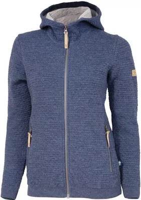 Produktbild von Ivanhoe Strickjacke Morel Hood FM für Damen aus Wolle-Denim blue