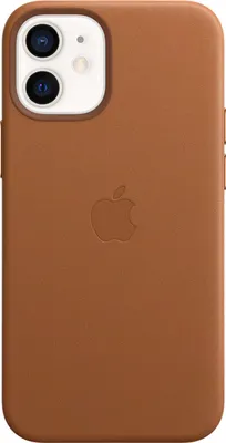 Produktbild von Apple iPhone 12 Mini Hülle - Echtleder - Hard Case, Backcover - Braun