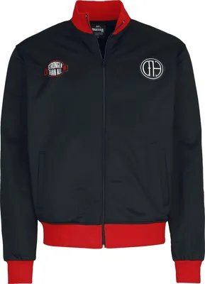 Produktbild von Pantera Trainingsjacke Herren Soccer Trackjacket schwarz/rot 4XL
