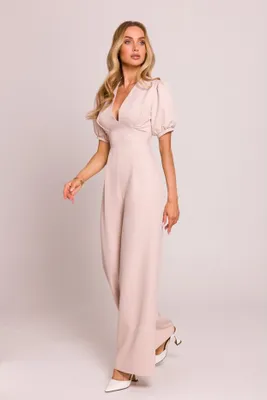 Produktbild von Made of Emotion Jumpsuit für Frauen Pllumi M852 hell beige L