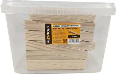Obrázek produktu pro Dřevěný montážní klíč, 150 x 25 x 25 - 1 mm, 60 kusů, ENPRO