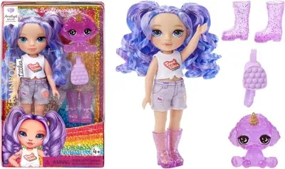 Image de MGA Rainbow High LittleDollsAmethyst fiolet 531234