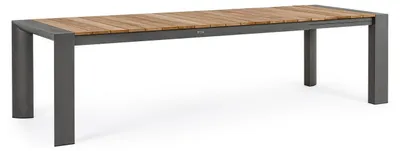 Produktbild von Ausziehtisch Cameron 294 x 100 x 75 cm Aluminium Anthrazit