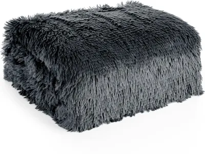 Obrázok produktu pre Nadýchaná deka Tifany 1 70x160 cm tmavo sivá
