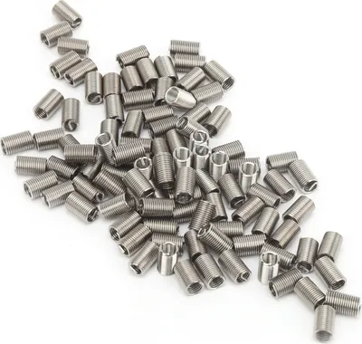 Produktbild von 100 ks závitových vložiek Ochrana drôtu Sada nástrojov na opravu upevňovacieho hardvéru M5x0,8x3D