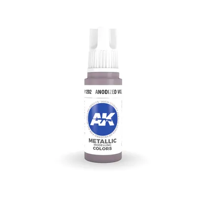 Imagen del producto de AK Interactive, pintura anodizada color violeta, 17 ml