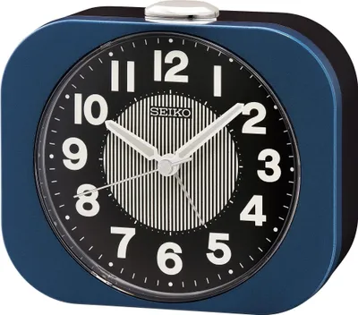 Image de Seiko QHE206L Réveil à quartz bleu foncé