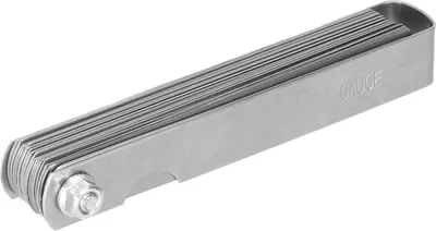 Obrázek produktu pro Feeler Gauge, metrický Feeler Gauge, Steel Feeler Gauge, Steel Gap Feeler Gauge, 0,04-0,8 mm Feeler Gauge, Gap Measuring Tool