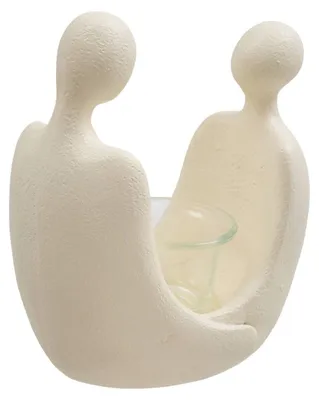 Produktbild von Windlicht „mora“, h. 17 cm, weiß  - Atmosphera créateur d'intérieur