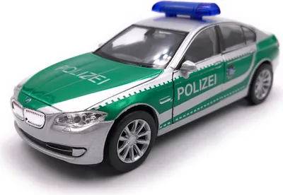 Produktbild von Onwomania Modellauto Polizei BMW 535i 5er Grün Auto Mst. 1:34-39