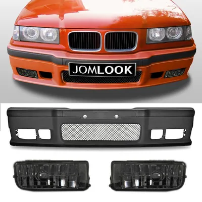 Produktbild von JOM Frontschürze BMW E36 Sport-Look Stoßstange inkl. Nebelscheinwerfer schwarz