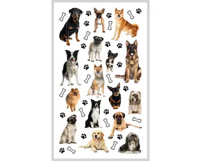 Produktbild von Ministicker Kinder Hunde 44-tlg.