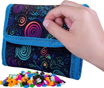 Produktbild von PIXIE CREW Brieftasche, blau, Spirale magisch, 50 Pixel