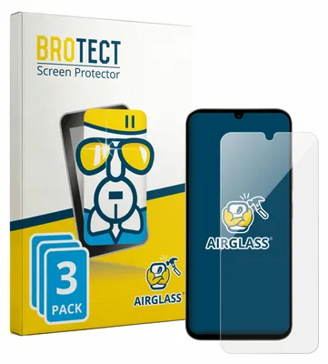 Produktbild von 3x BROTECT Schutzglas für Xiaomi Poco C85x Schutzfolie Panzer Folie Glas Display Schutz klar