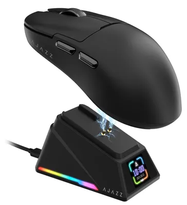 Productafbeelding van Draadloze Gamingmuis met Magnetisch Oplaaddock, PAW3950 Sensor