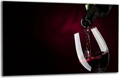 Produktbild von Herdabdeckplatte Glaskeramikkochfeld-Abdeckung Spritzschutz Glas 80x52 Wein