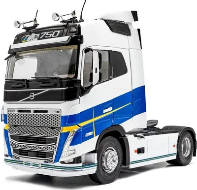 Produktbild von Solido 421240211 Volvo FH16 Globetrotter XL Zugmaschine 2019 weiß 1:24