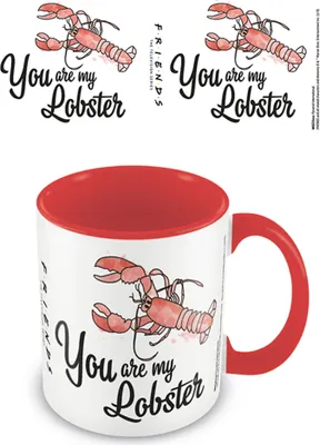 Produktbild von Friends - Lizenz Tassen - You are my Lobster - red