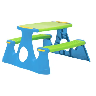 Immagine prodotto di vidaXL Panca da picnic per bambini 89,5x84,5x48 cm in polipropilene