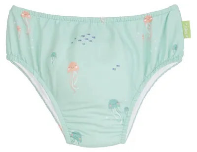 Produktbild von Schwimmwindel für Babys mit UV-Schutz UPF 50+, wiederverwendbar, 6–12 Monate, Jeallyfish