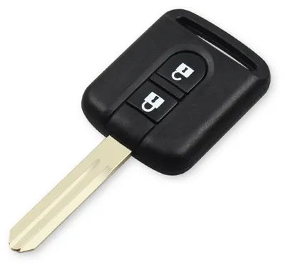 Produktbild von Techstar®-Fernbedienung für Nissan, Micra, Navara, Patrol, Qashqai, 2 Tasten, 433 MHz, 7946