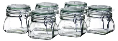Produktbild von MÄSER 925338 Gothika, Einmachgläser klein, Germany, 6er Set à 500 ml, Vo