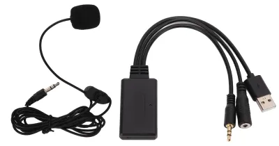 Immagine prodotto di Cavo Bluetooth Aux per auto con microfono e adattatore vivavoce, ricambio per Cooper Z4 E60 E63 E64 E66 E81 E90