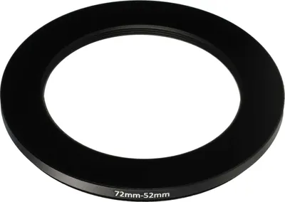 Produktbild von vhbw Step-Down-Ring Adapter 72 mm auf 52 mm für Kamera Objektiv - Filteradapter Metall