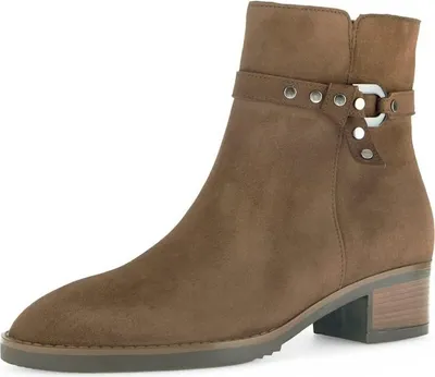 Produktbild von Gabor Velour Micro reh Stiefelette Braun in Gr. 39