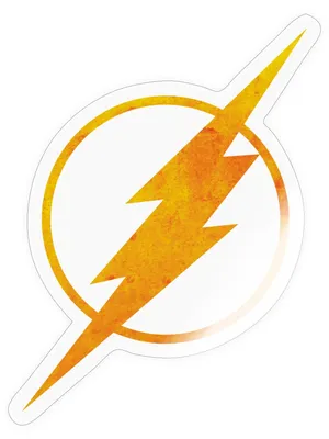 Produktbild von Spreadshirt DC Comics Justice League Flash Logo Karneval Sticker Aufkleber, 10 x 10 cm, Transparent glänzend