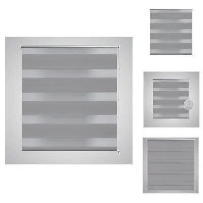 Immagine prodotto di Tenda a rullo doppia 50 x 100 cm grigio - Tende e tende a rullo