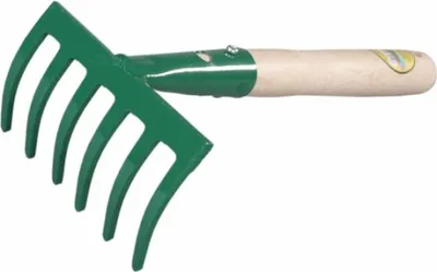 Immagine prodotto di Rastrello a 6 denti con manico 27 cm
