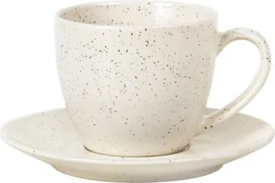 Obrázek produktu pro Broste Copenhagen Nordic Vanilla Cup and Saucer 0,15l