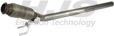 Produktbild von HJS Abgasrohr Auspuffrohr für VW Transporter V Bus (7HB, 7HJ, 7EB, 7EJ, 7EF, 7EG, 7HF, 7EC) 91 11 1668