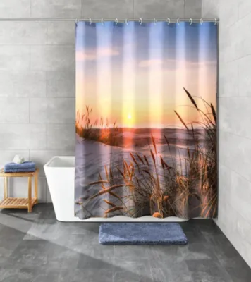Zdjęcie produktu dla Kleine Wolke tekstylna zasłona prysznicowa JUIST wielokolorowa 180 x 200 cm