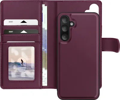 Image de Mayaxess, étui pour Samsung Galaxy A16 avec coque détachable, violet