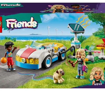 Immagine prodotto di LEGO Friends Auto Elettrica e Caricabatterie 42609