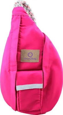 Produktbild von ubun2bag Uni Sling Bag Rucksack Anti Theft RFID Schutz Crossbody Fuchsiapink
