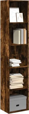 Immagine prodotto di Maison Exclusive - Libreria in rovere affumicato 40x30x189 cm Materiale ligneo