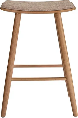 Produktbild von Barhocker aus massivem Teakholz