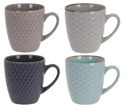 Produktbild von ORION Keramikbecher Keramiktasse / Becherset 0,25L ZUM VERSCHENKEN