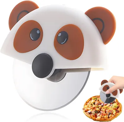 Productafbeelding van Pizzasnijder RVS, hondenontwerp, voor pizza