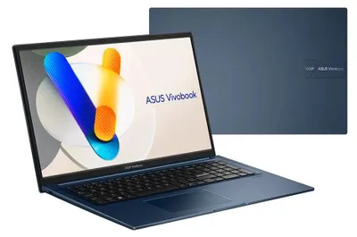 Produktbild von ASUS Vivobook 17 X1704VA-AU1068W Core 5 120U 17.3 FHD IPS-level Panel 60Hz 250nits AG 16GB DDR5 SSD512 Intel Graphics WLAN+BT Cam720p 50WHrs Win11 Quiet Blue