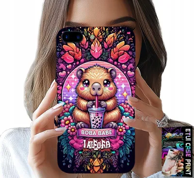 Image de Étui Pour Iphone ( 7 Plus ) - Doux Capybara Avec Cheik, Super Designs