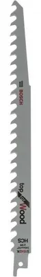Immagine prodotto di Set di lame per seghetto alternativo, 2 pezzi, BOSCH S1542K, HCS per legno, 240 mm, 3 TPI