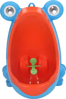 Produktbild von Kinder Urinal lustige Zielscheibe Kunststoff Wand montiert Potty Training Urinal für Jungen Kleinkinder (blau)