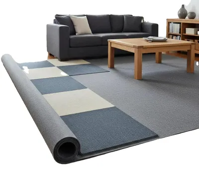 Productafbeelding van Antislip ondergrond, vloerkleedbeschermer, geschikt voor verschillende vloertypes, legergroen