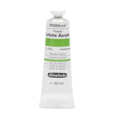 Produktbild von Schmincke 60ml PRIMAcryl Vanadiumgruen Acryl 13 568 011