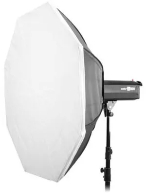 Produktbild von Godox Octa Softbox - 120cm, Grau, Aluminum Ring Adaptor, 120 cm